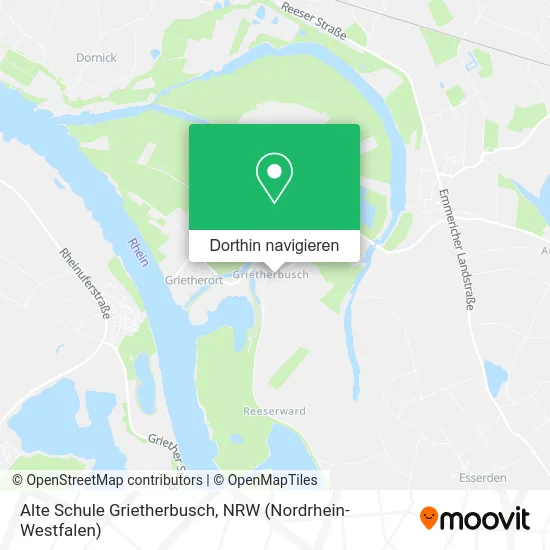 Alte Schule Grietherbusch Karte