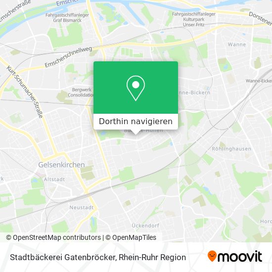 Stadtbäckerei Gatenbröcker Karte