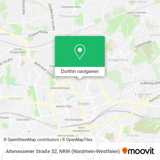 Altenessener Straße 52 Karte