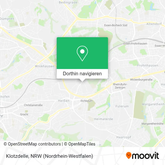Klotzdelle Karte