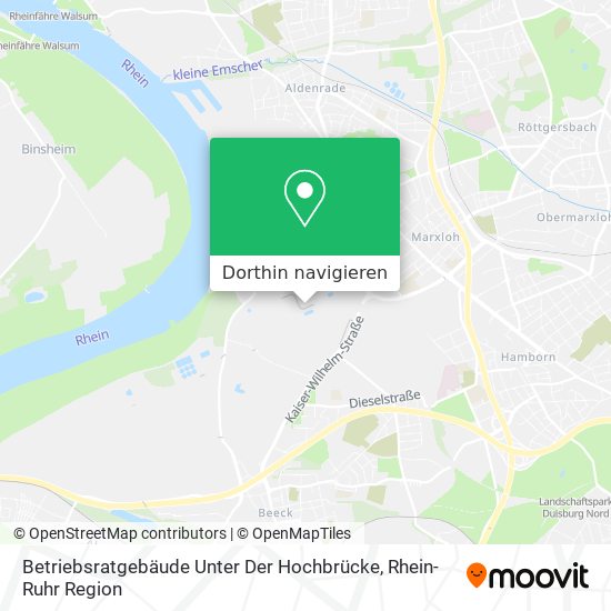 Betriebsratgebäude Unter Der Hochbrücke Karte