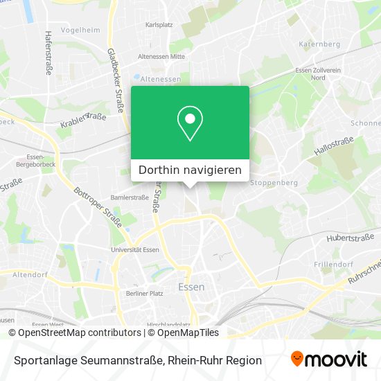 Sportanlage Seumannstraße Karte