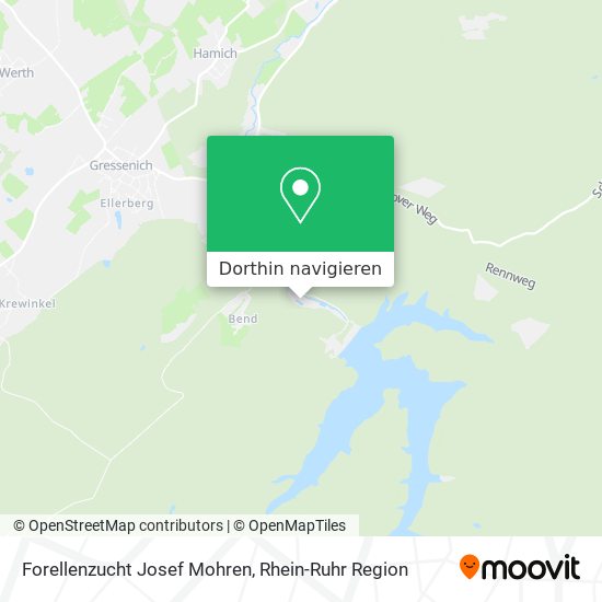 Forellenzucht Josef Mohren Karte