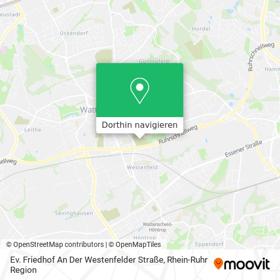Ev. Friedhof An Der Westenfelder Straße Karte