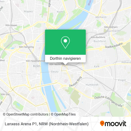 Lanxess Arena P1 Karte