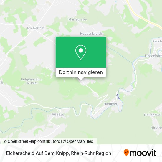 Eicherscheid Auf Dem Knipp Karte
