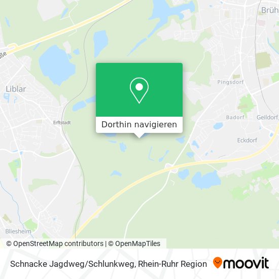 Schnacke Jagdweg/Schlunkweg Karte