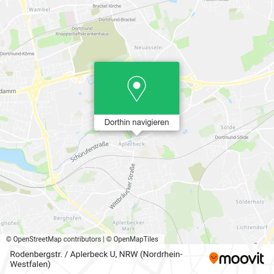 Rodenbergstr. / Aplerbeck U Karte