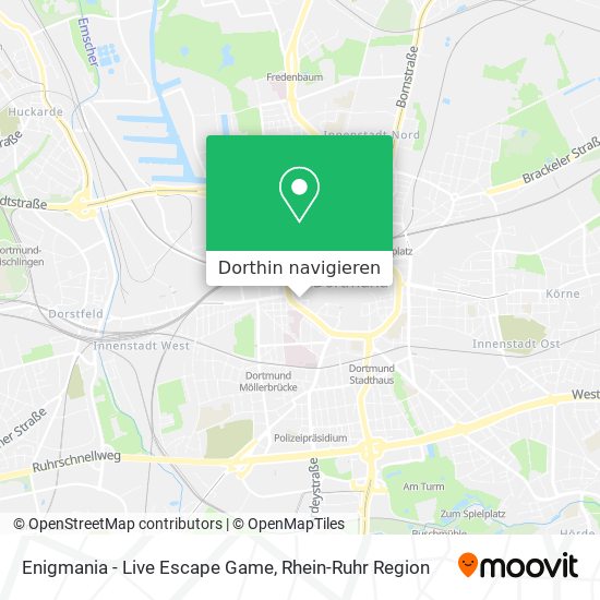 Enigmania - Live Escape Game Karte