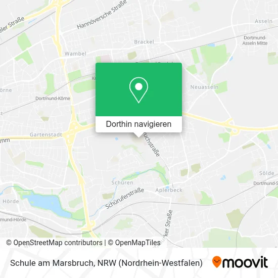 Schule am Marsbruch Karte
