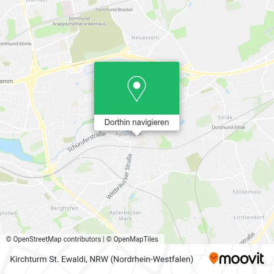 Kirchturm St. Ewaldi Karte