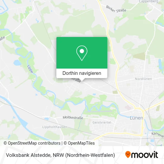 Volksbank Alstedde Karte