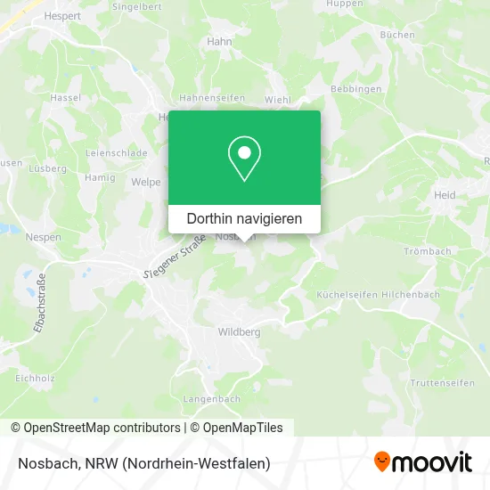Nosbach Karte