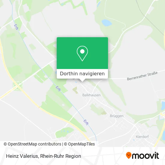 Heinz Valerius Karte