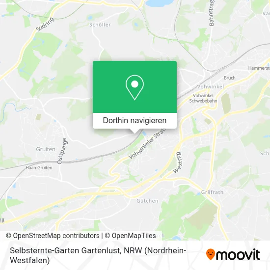 Selbsternte-Garten Gartenlust Karte