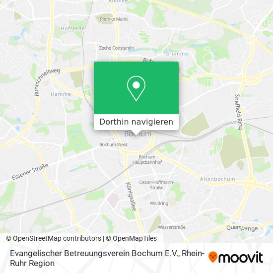 Evangelischer Betreuungsverein Bochum E.V. Karte