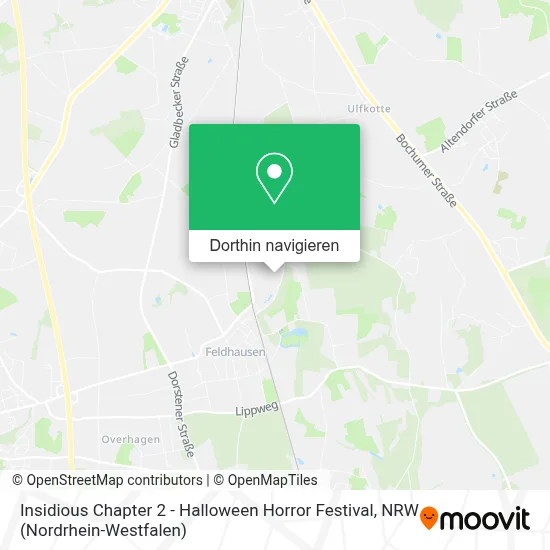 Insidious Chapter 2 - Halloween Horror Festival Karte