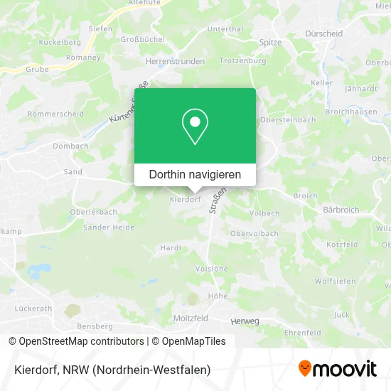 Kierdorf Karte
