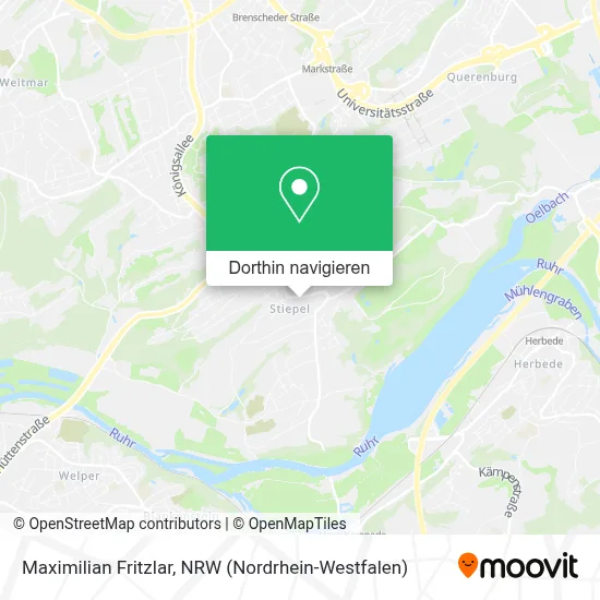 Maximilian Fritzlar Karte