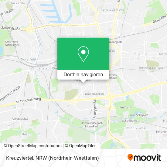 Kreuzviertel Karte