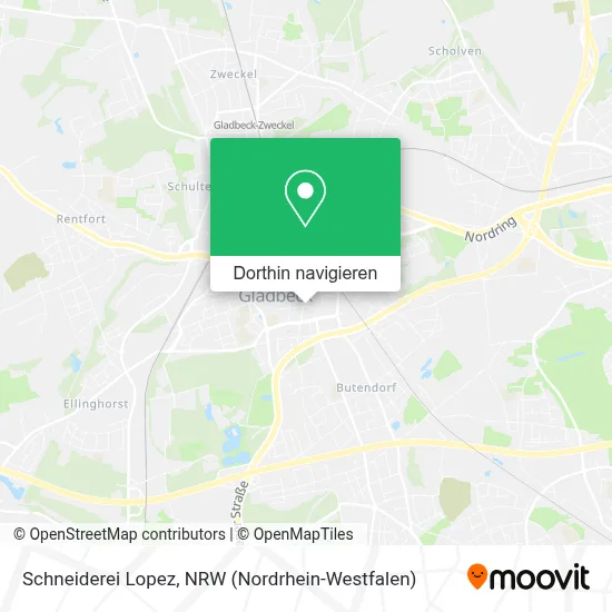 Schneiderei Lopez Karte