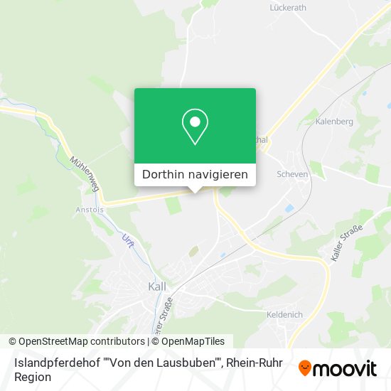 Islandpferdehof ""Von den Lausbuben"" Karte