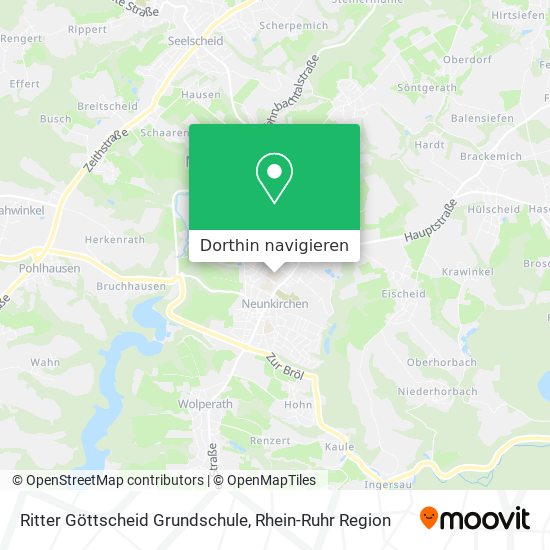 Ritter Göttscheid Grundschule Karte