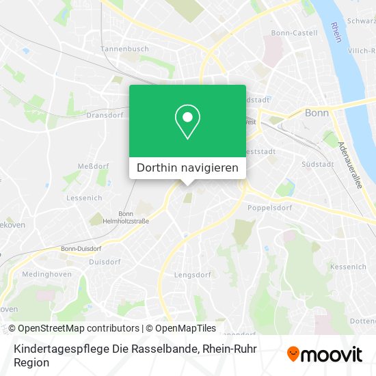 Kindertagespflege Die Rasselbande Karte