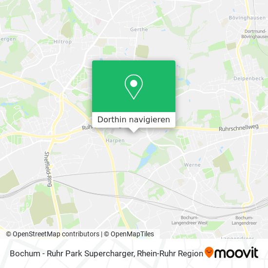 Bochum - Ruhr Park Supercharger Karte