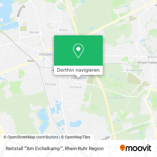 Reitstall "Am Eichelkamp" Karte