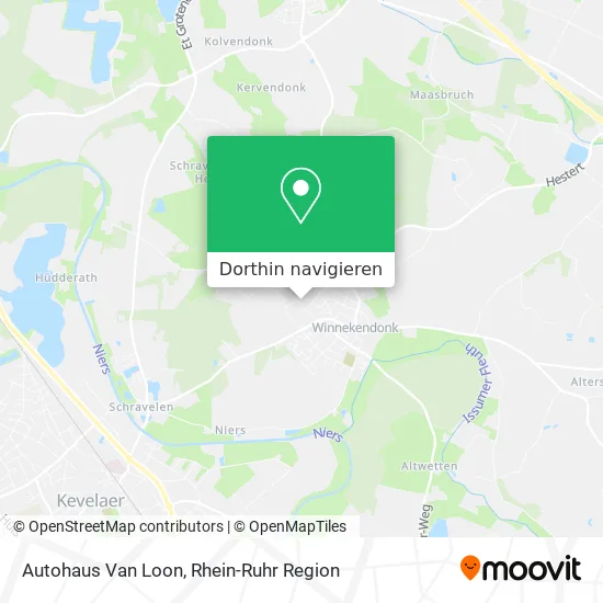 Autohaus Van Loon Karte