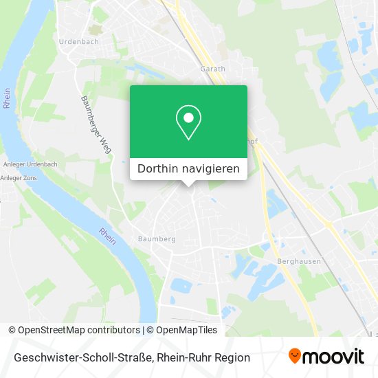 Geschwister-Scholl-Straße Karte