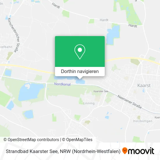 Strandbad Kaarster See Karte