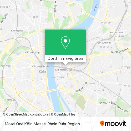 Motel One Köln-Messe Karte