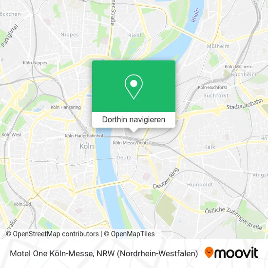 Motel One Köln-Messe Karte