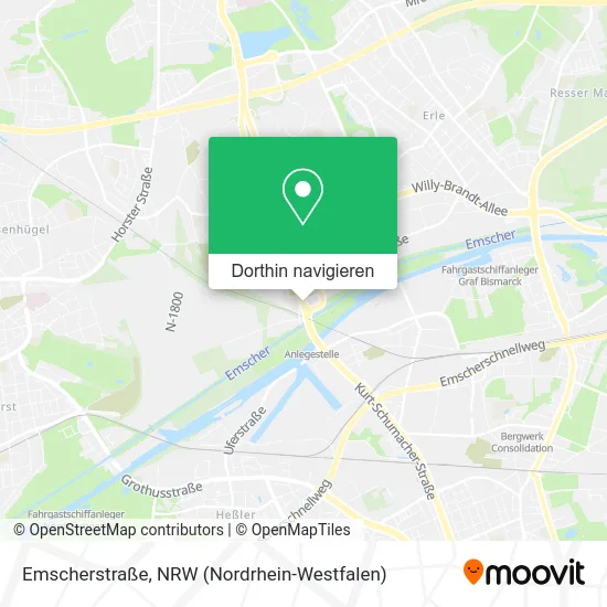 Emscherstraße Karte