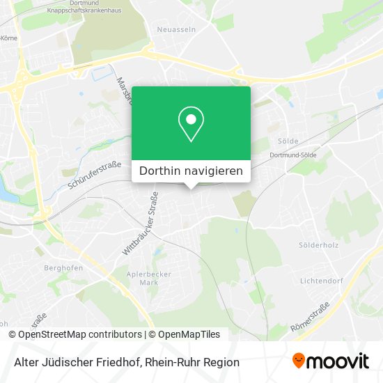 Alter Jüdischer Friedhof Karte