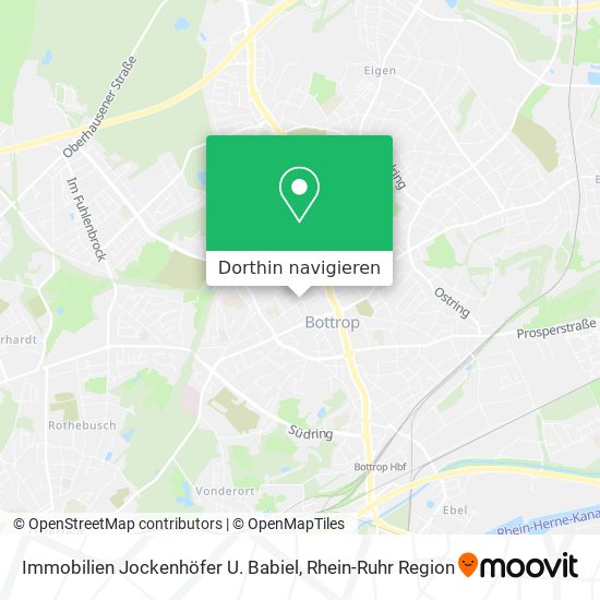 Immobilien Jockenhöfer U. Babiel Karte