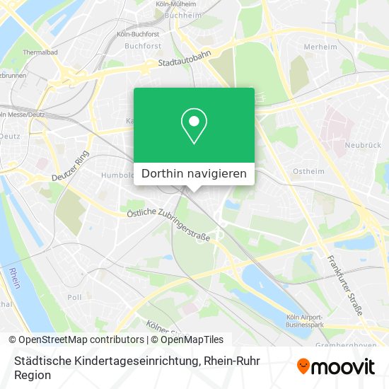 Städtische Kindertageseinrichtung Karte