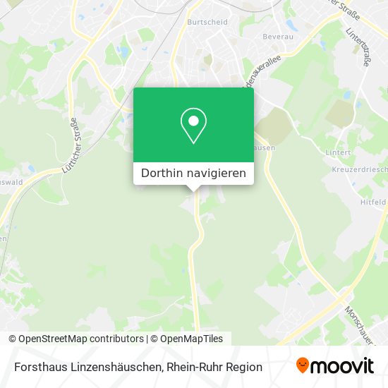 Forsthaus Linzenshäuschen Karte