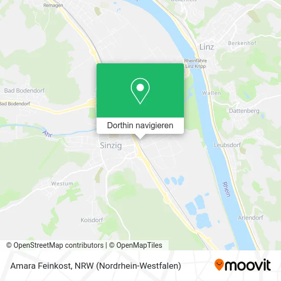 Amara Feinkost Karte