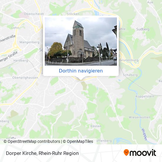 Dorper Kirche Karte