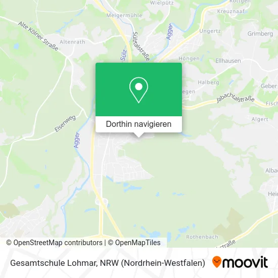 Gesamtschule Lohmar Karte