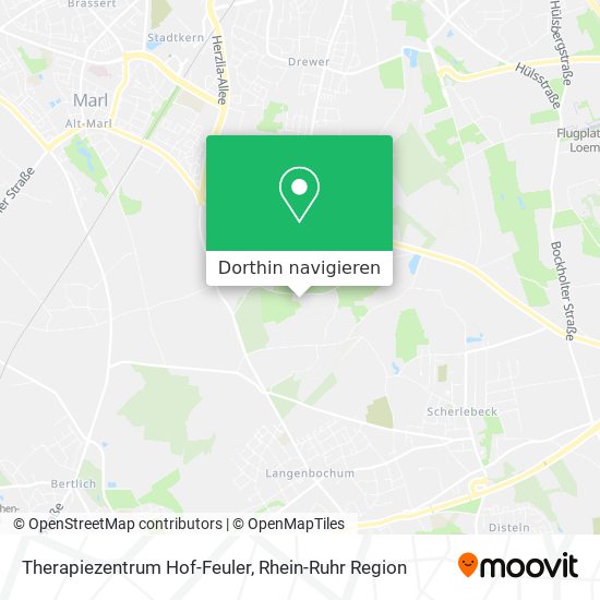 Therapiezentrum Hof-Feuler Karte