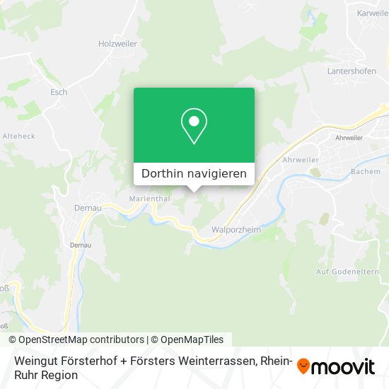 Weingut Försterhof + Försters Weinterrassen Karte