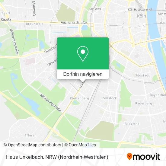 Haus Unkelbach Karte