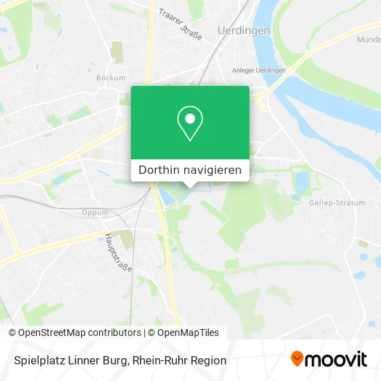 Spielplatz Linner Burg Karte