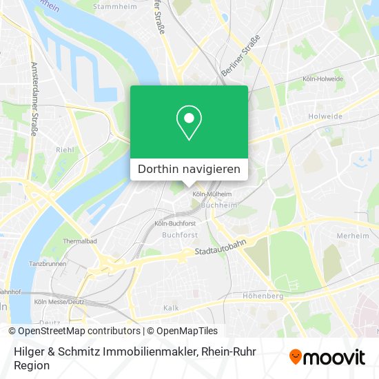 Hilger & Schmitz Immobilienmakler Karte