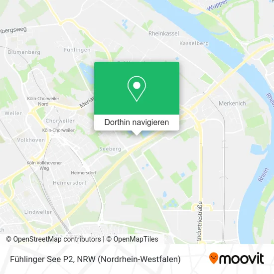 Fühlinger See P2 Karte