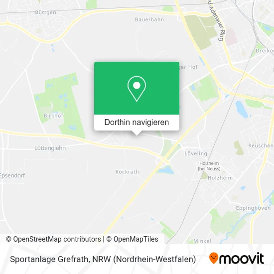 Sportanlage Grefrath Karte